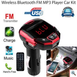 Πομπός FM Media Player & Φορτιστής Αυτοκινήτου 8 σε 1