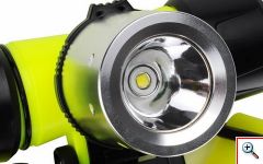 Αδιάβροχος Υποβρύχιος Καταδυτικός CREE LED T6 Φακός Κεφαλής με Επαναφορτιζόμενη Μπαταρία - 1200lm