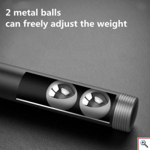 Μπάρα Εκγύμνασης Σώματος Fitness Exercise Bar με Μπάλες Βαρύτητας για Ποικιλία Ασκήσεων