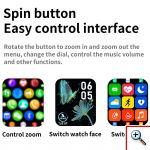 Fitness Smart Watch Έξυπνο Ρολόι με Οθόνη Αφής 1.7