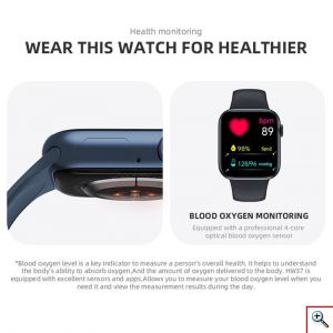 Fitness Smart Watch Έξυπνο Ρολόι με Οθόνη Αφής 1.7