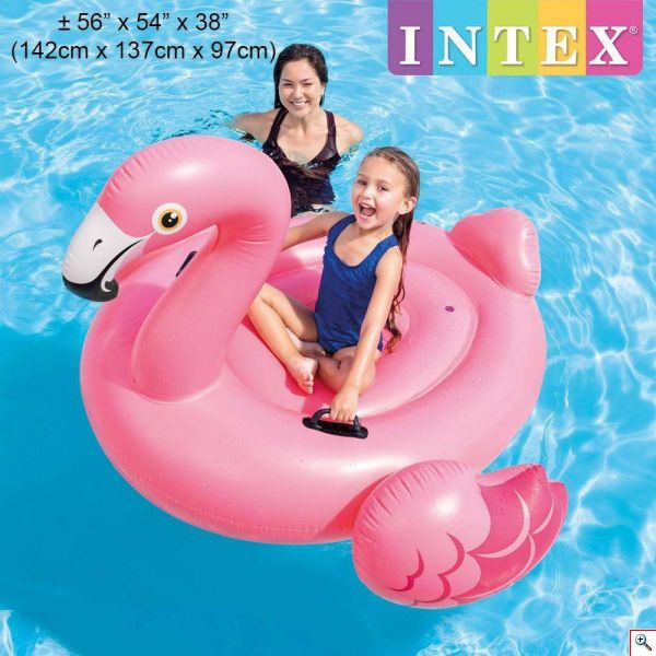 Intex® Φουσκωτό Θαλάσσης Flamingo Ride-On