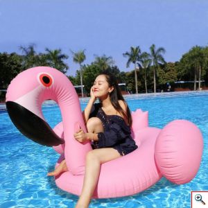 Μεγάλο Ροζ Φουσκωτό Φλαμινγκο Θαλάσσης - Luxe Float Flamingo Sainteve