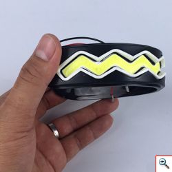 Εύκαμπτα Φώτα Ημέρας Αυτοκινήτου Slim Wave Shape LED Daytime Running Lights - Σετ 2 τεμαχίων