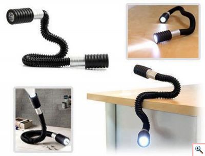 Ευέλικτος Φακός 24 LED - Snake Flashlight 360