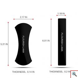 Αντιολισθητική Βάση Sticky Pad Holder για Κινητό - Flourish Lama