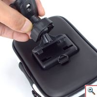 Αδιάβροχη Βάση - Θήκη Μηχανής-Ποδηλάτου για Κινητά, Smartphone, GPS & iPhone έως 5,7in Fly 53346