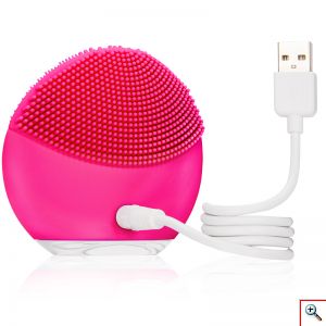 Βούρτσα Σιλικόνης με Επιδερμικούς Ηχητικούς Παλμούς για Άψογο Καθαρισμό και Μασαζ Προσώπου