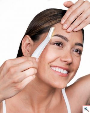 Φορητή Συσκευή Αποτρίχωσης και Απολέπισης Προσώπου με Φωτισμό LED