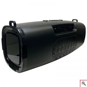 Φορητό Ηχείο Bluetooth 10W, με Λουράκι Ώμου, 2 Full Range Μεγάφωνα & Woofer, USB, AUX, Κάρτα Μνήμης, FM Radio, KIMISO KMS-223