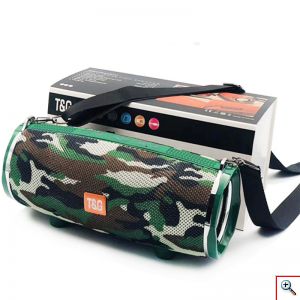 Φορητό Ηχείο Bluetooth 14W, με Λουράκι Ώμου, Χρώμα Παραλλαγή, 2 Full Range Μεγάφωνα, Μικρόφωνο, USB, AUX, Κάρτα Μνήμης, FM Radio, T&G,