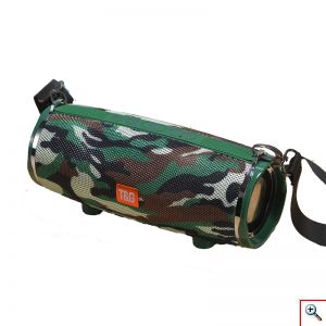 Φορητό Ηχείο Bluetooth 14W, με Λουράκι Ώμου, Χρώμα Παραλλαγή, 2 Full Range Μεγάφωνα, Μικρόφωνο, USB, AUX, Κάρτα Μνήμης, FM Radio, T&G,