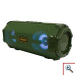 Φορητό Ηχείο Bluetooth Stereo 10W, με Λουράκι Ώμου, 2 Full Range Μεγάφωνα & Woofer, USB, AUX, Κάρτα Μνήμης, FM Radio, KIMISO KM-205