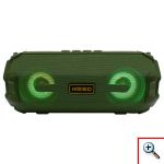 Φορητό Ηχείο Bluetooth Stereo 10W, με Λουράκι Ώμου, 2 Full Range Μεγάφωνα & Woofer, USB, AUX, Κάρτα Μνήμης, FM Radio, KIMISO KM-205