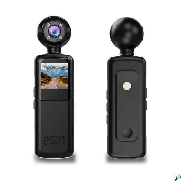 Φορητή Action Camera με Οθόνη, WiFi και Περιστρεφόμενο Φακό 180°