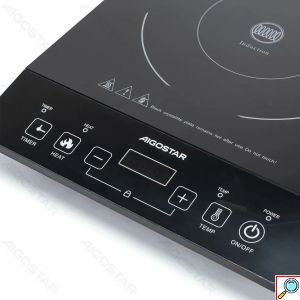 Φορητή Επαγωγική Εστία 2000W - Aigostar Flame