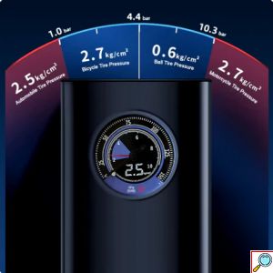 Φορητή Επαναφορτιζόμενη Αντλία Αέρα 17.8 x 8.2CM - Arrango