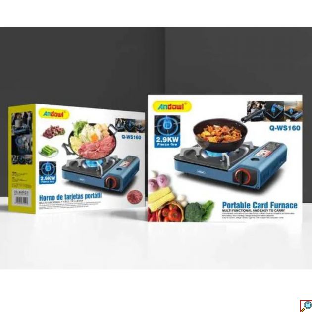 Φορητή Εστία Υγραερίου Κουζίνας 2.9KW - Andowl