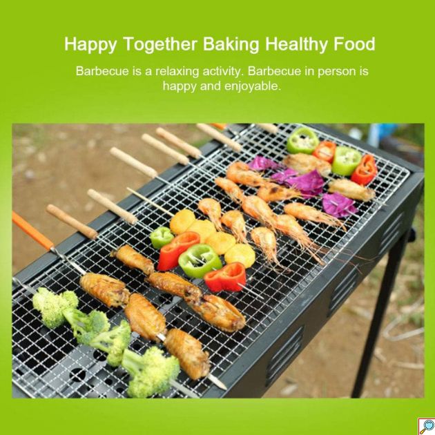Φορητή Πτυσσόμενη Ψησταριά Κάρβουνου για BBQ 65 x 30 x 67cm