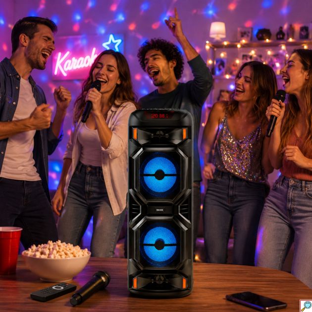 Φορητό Ηχείο Karaoke Bluetooth 8.5