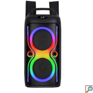 Ισχυρό Bluetooth Ηχείο Πλάτης 6.5″ με Καραόκε, Χειριστήριο και Εντυπωσιακό LED RGB Φωτισμό CMiK MK-2601