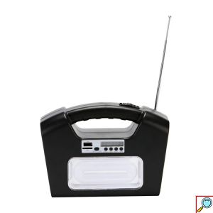 Ηλιακό Κιτ Τριπλού Φωτισμού με Φακό, 3 Λάμπες και Φόρτισης Συσκευών