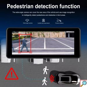 Φορητό Στερεοφωνικό Αυτοκινήτου Bluetooth με Oθόνη Aφής 26.06cm & Eνσωματωμένη Kάμερα