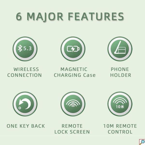 Φορητό Tηλεχειριστήριο Bluetooth για Διαχείριση Εφαρμογών Κινητού