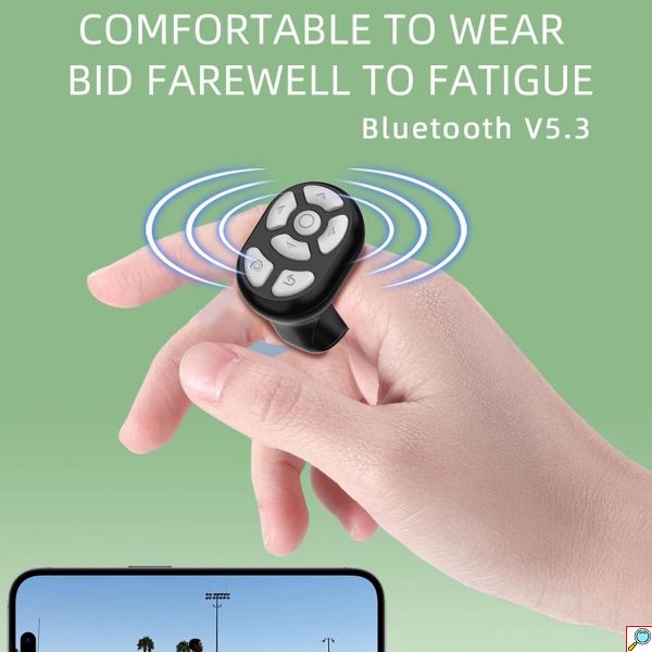 Φορητό Tηλεχειριστήριο Bluetooth για Διαχείριση Εφαρμογών Κινητού