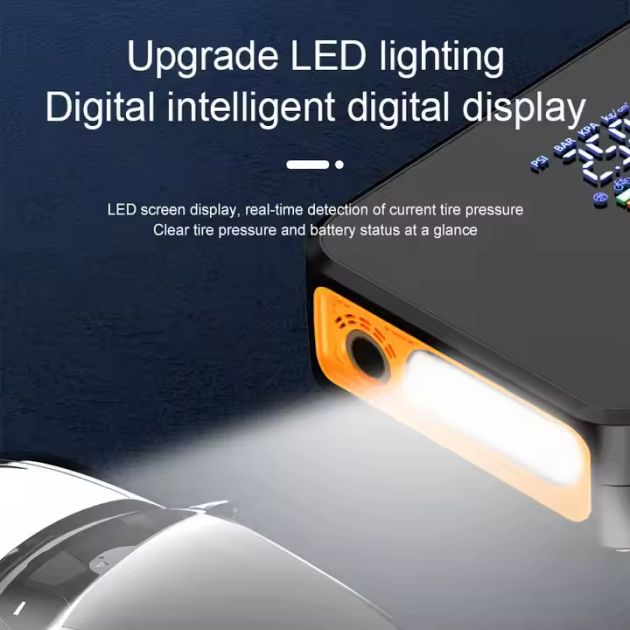 Φορητός Εκκινητής Μπαταρίας Αυτοκινήτου 8000mAh με Power Bank, Τρόμπα & LED Φακό