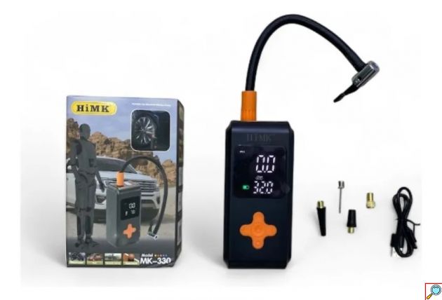 Φορητός Εκκινητής Μπαταρίας Αυτοκινήτου & Αεροσυμπιεστής HIMK