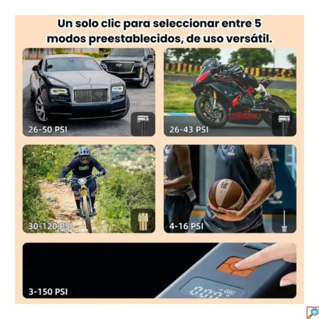 Φορητός Εκκινητής Μπαταρίας Αυτοκινήτου & Αεροσυμπιεστής HIMK