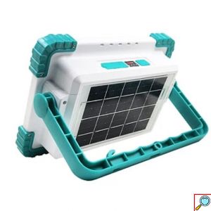 Φορητός Στεγανός Ηλιακός Προβολέας Εργασίας 300W IP66 - Aerbes