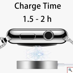 Καλώδιο - Μαγνητική Βάση Ασύρματης Φόρτισης USB Ρολόι iWatch 2.0m - iWatch Charger 