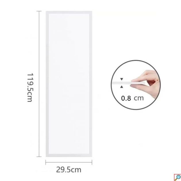 Φωτιστικό Πάνελ Οροφής LED 29.5 x 119.5 40W - Ψυχρό Λευκό Φως - Aigostar