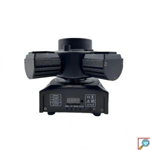Φωτορυθμικό LED RGBW Multi-Effects Ρομποτική Κεφαλή 200W με Laser, Strober και Τηλεχειριστήριο