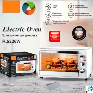 Επιτραπέζιος Φούρνος 40LT 1500W RAF R-5326 – Λευκός