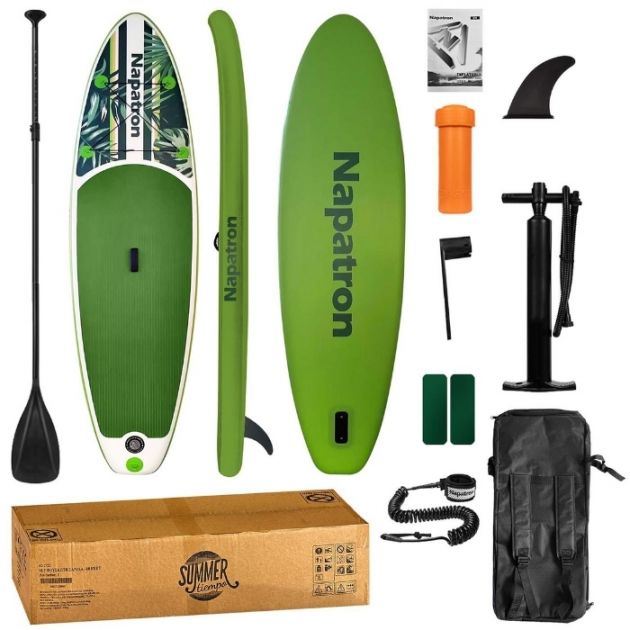 Φουσκωτή Σανίδα SUP 300cm – Ελαφριά, Σταθερή & Πλήρης σε Εξοπλισμό - Napátron