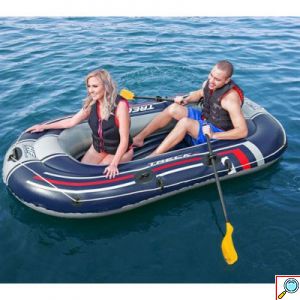 Bestway Φουσκωτή Βάρκα 2 Ατόμων Hydro Force με Κουπιά και Τρόμπα 255x127cm