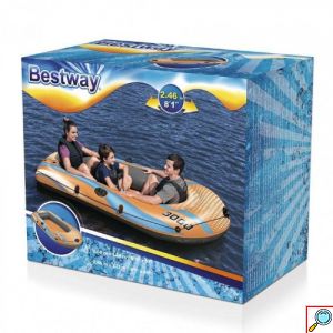 Bestway Φουσκωτή Βάρκα 3 Ατόμων Kondor Elite 3000 Raft 246×122cm