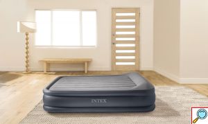 Στρώμα Ύπνου Με Εσωτερική Αντλία 152x203x42cm Intex-64136