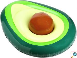 Φουσκωτό Στρώμα Θαλάσσης Αβοκάντο με Μπάλα 165 x 130cm