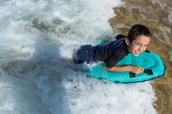 Φουσκωτή Σανίδα Σερφ Θαλάσσης με Λαβές - Inflatable Bodyboard Surf with Handles