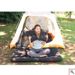 Φουσκωτό Στρώμα/Κρεβάτι Ταξιδιού Οχήματος Αυτοκινήτου για το Πίσω Κάθισμα - Car Inflatable Bed 026-5 - Μπλε