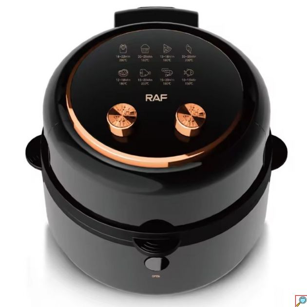 Φριτέζα αέρος - Air Fryer 5.5Lt 1350W για Υγιεινό Μαγείρεμα Χωρίς Λάδι - RAF