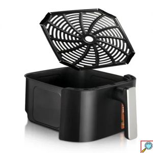Φριτέζα Αέρος με Χωρητικότητα 6.5L Air fryer 1600W και Τεχνολογία Κυκλοφορίας Αέρα 360° για Υγιεινό Μαγείρεμα Χωρίς Λάδι RAF Μαύρο