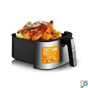 Φριτέζα αέρος με Χωρητικότητα 8.0L Air fryer 1700W RAF μαύρο/ασημί