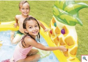 Intex® Φουσκωτή Παιδική Πισίνα - Πάρκο - Παιδότοπος Φρούτα