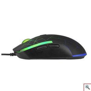 Gaming Mouse Ποντίκι 4000 DPI Μαύρο Μ115