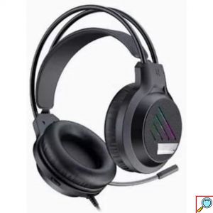 Gaming RGB Ενσύρματο Headset με Μικρόφωνο με Μείωση Θορύβου
